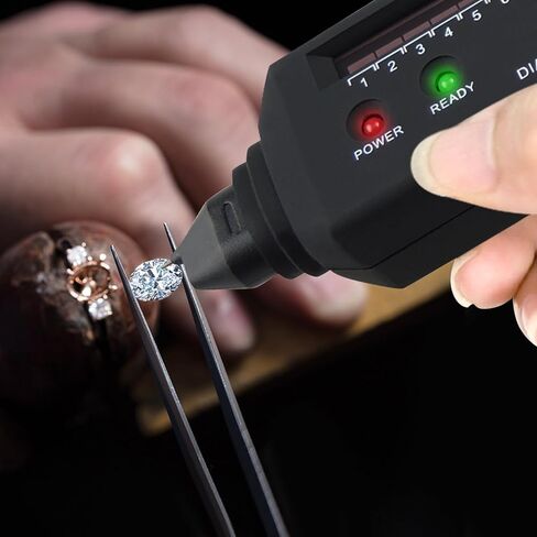Diamond Test Analyst Real High Accuracy Diamond Tester with Ultraviolet (UV) Light, Professional Pen Jeweler Tool Gem Tester for Retail Jewelers, Novice and Expert Tool in Saudi Arabia