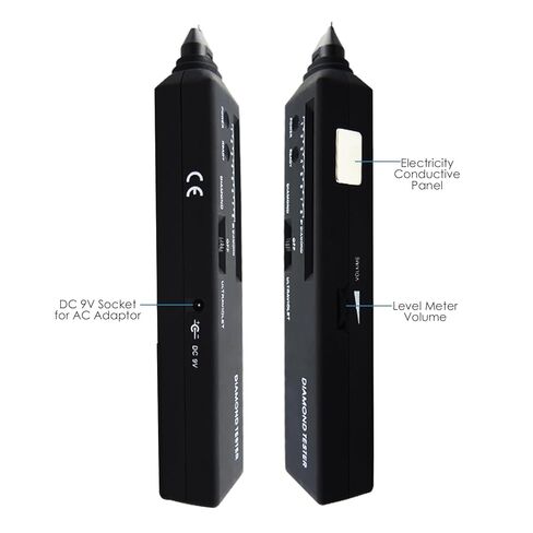 Diamond Test Analyst Real High Accuracy Diamond Tester with Ultraviolet (UV) Light, Professional Pen Jeweler Tool Gem Tester for Retail Jewelers, Novice and Expert Tool in Saudi Arabia