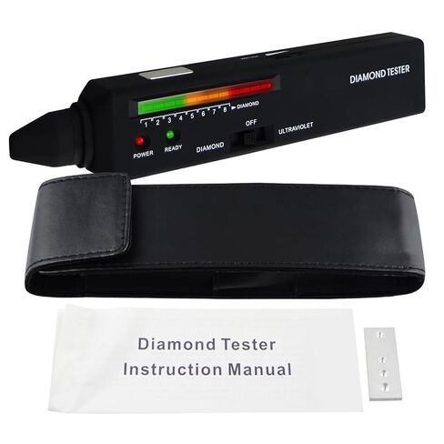 Diamond Test Analyst Real High Accuracy Diamond Tester with Ultraviolet (UV) Light, Professional Pen Jeweler Tool Gem Tester for Retail Jewelers, Novice and Expert Tool in Saudi Arabia