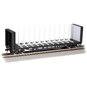 Bachmann Trains - 52' Center-Beam FLATCAR with BULKHEADS - TOMCO CAR #203 - HO Scale in Saudi Arabia