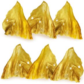 JOR Dog Pig Ears, Slow-Dried High Protein Premium Pork Chews, Easy to Digest Treats for All Canine Breeds & Sizes, Oral Care Support for Pets, with Rich Flavor & Firm Textured Surface, 6 Pcs/Pack in Kuwait