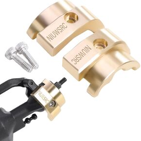 Brass Front Axle Weights Steering Knuckles Counterweight for AXIAL SCX30 Ford Bronco Jeep Wrangler JLU RC Crawler in Kuwait
