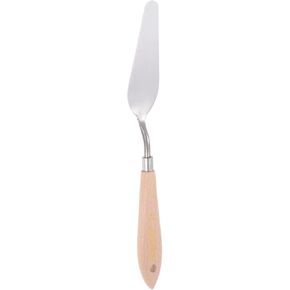HARFINGTON No.16 Painting Palette Knife Stainless Steel Pointy Spatula Pallet Knife with Beech Wood Handle for Oil Acrylic Paint Canvas Mixing Spreading in Saudi Arabia