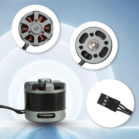 محرك Gimbal بدون فرشاة 2208 90KV 3 مم عمود مناسب لـ 100-200g Gopro3 RC Quadcopter - منخفض كيلو فولت، ضوضاء منخفضة، استهلاك منخفض للطاقة in Kuwait
