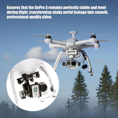 محرك Gimbal بدون فرشاة 2208 90KV 3 مم عمود مناسب لـ 100-200g Gopro3 RC Quadcopter - منخفض كيلو فولت، ضوضاء منخفضة، استهلاك منخفض للطاقة in Kuwait