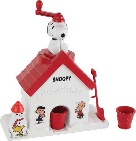 أصغر آلة سنوبي سنو مخروطية في العالم، نسخة مصغرة من ماكينة صنع الثلج المخروطية الكلاسيكية بالفول السوداني، ماكينة حلاقة الثلج، منزل سنوبي، تتضمن حزمة نكهة واحدة، موصى بها للأعمار من 6 سنوات فما فوق in Kuwait