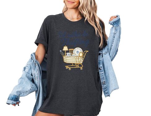 I'd Rather Be Thrifting Shirt, Thrifter Crewneck, Gift For Antique Lover, Flea Market Shirt in Saudi Arabia