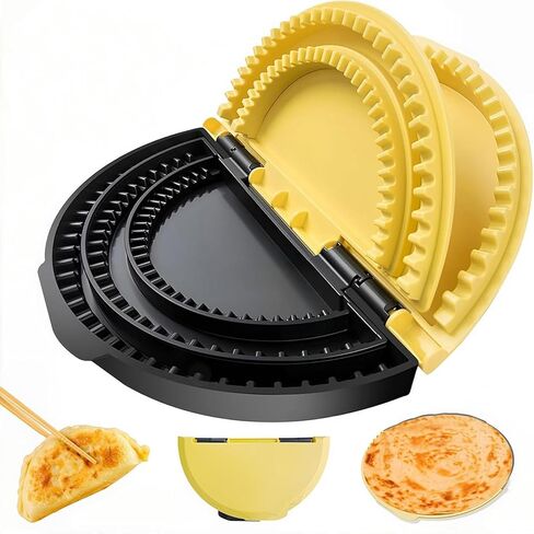3-in-1 Tortilla Sealer, Multi-Functional Quesadilla Maker, Tortilla Crimper for Tacos, Enchiladas, Pasties, Sandwich, Pie,Adjustable Size, For 6"-8"-10" Crust in Saudi Arabia