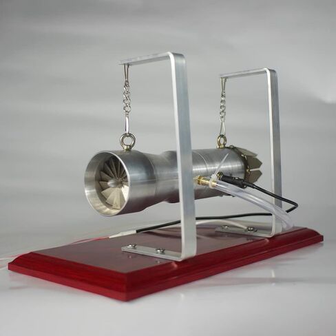 نموذج محرك الاحتراق الداخلي الصغير Helixsun SKYMECHMAN AERO-Engine، محرك توربين نفاث للطيران، يمكن استخدامه كزينة قابلة للتجميع على سطح المكتب in Kuwait