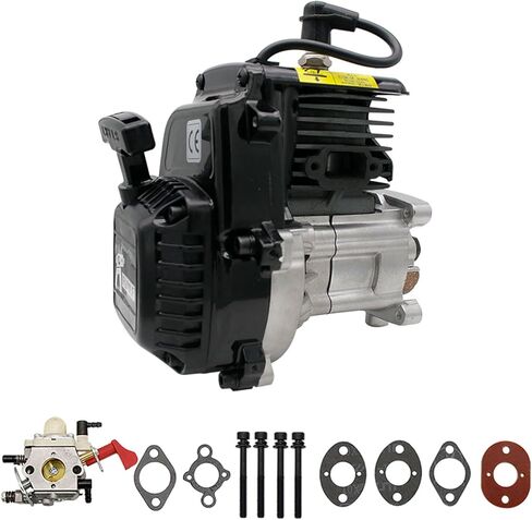 FLMLF 32CC 11HP Professional Reed Engine with Carb 1191 Black Cylinder Head for 1/5 HPI Baja LOSI 5IVE T RC Car Parts in Saudi Arabia