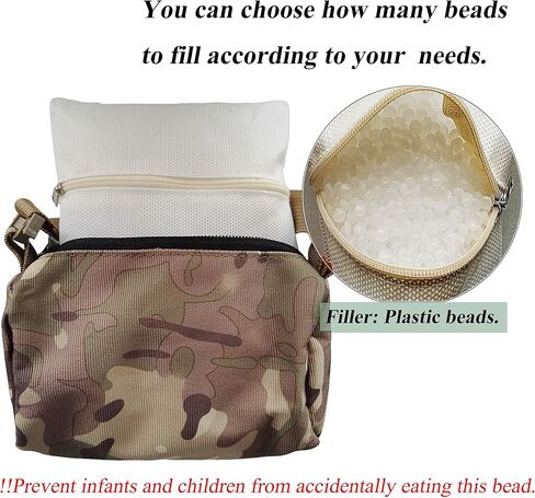 حقيبة راحة للرماية للبنادق، مملوءة بحقيبة رمل للرماية 600D-أكسفورد، دعم أمامي وخلفي، حقيبة ضغط لحمل المسدس، حامل حامل للرماية والصيد in Kuwait