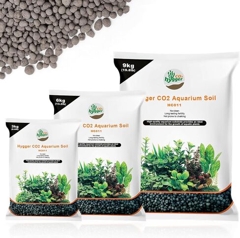 6.6Ib حوض السمك التربة المائية العشب الطين خزان الأسماك Aquascaping حوض السمك الركيزة التربة للنباتات والجمبري، لا حاجة للغسل ولا المياه الموحلة (6.6 جنيه، تربة حوض السمك) in Saudi Arabia