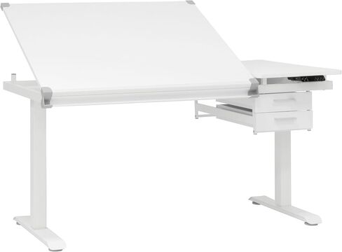 Studio Designs Graphix II, Split Top Height Adjustable Drafting, Drawing Table, eLift in Saudi Arabia
