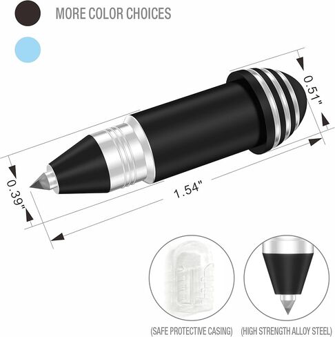 Engraving Tip Tool for Cricut Joy, with 2 Color & 7 Lovely Blank Tags, Shape of Dog Bone, Heart, Circle, Star, Fish, Oval, Rectangle in Kuwait