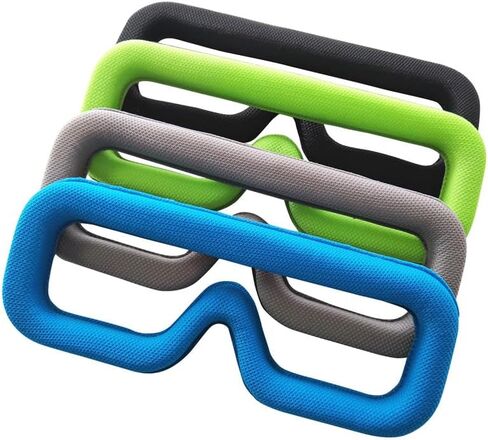 Foam Pads Compatible with SKYZONE 04X SKY03 FPV Goggles V2 Glasses Sponge Eye Pad for RC Drone Flight Comfortable Eyeglasses Parts Accessories (Grey Set) in Saudi Arabia
