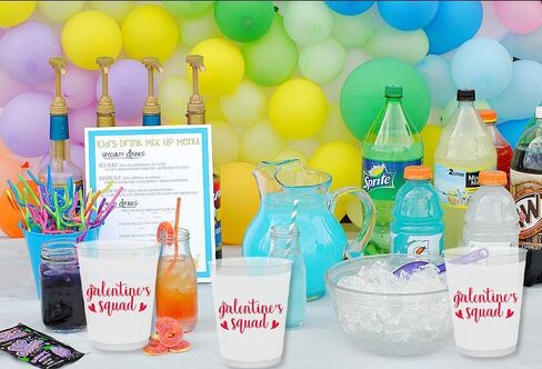 أكواب Aisosiks Galentines Squad، أكواب Happy Galentines Day، ديكورات حفلات يوم Grils Ladies Happy Galentines (16 قطعة، 16 أونصة.) in Saudi Arabia