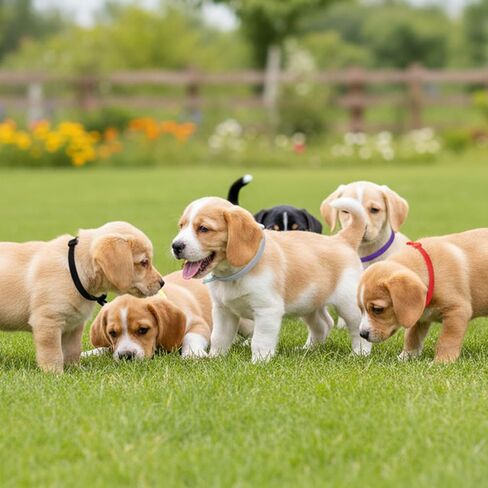 Puppy Collars for Litter, 60 Pcs 4 Inch Elastic Puppy Litter Collars Colored Identification Bands Assorted ID Cords Whelping Collar for Puppies Newborn Kittens New Born Pets,12 Colors in Saudi Arabia