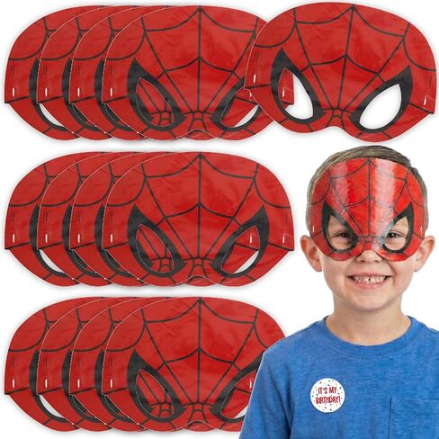 Unique Spiderman Party Favors and Birthday Decorations - Spider Man Masks - Officially Licensed in Kuwait