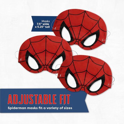 Unique Spiderman Party Favors and Birthday Decorations - Spider Man Masks - Officially Licensed in Kuwait
