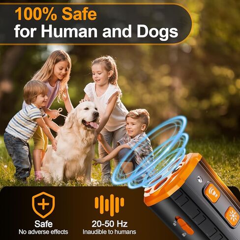جهاز ردع لحاء الكلاب، درع النباح مع 3X بالموجات فوق الصوتية لإيقاف كلب الجيران أو امتلاكه، آمن، قابل لإعادة الشحن، آمن محمول لتدريب الكلاب في الأماكن المغلقة وفي الهواء الطلق in Kuwait