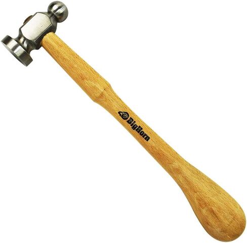 Big Horn 19870 1-1/8 Inch Chasing Hammer Face Jewelry Making Metal Forming Flattening Tool in Saudi Arabia