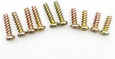10 PCS Universal Y Tri-Wing & Cross X Screws for Gameboy (GB, GBA, GBC) - 6pcs Y + 4pcs X in Saudi Arabia