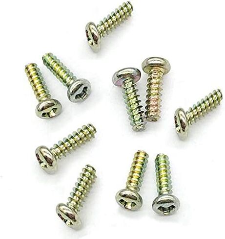 10 PCS Universal Y Tri-Wing & Cross X Screws for Gameboy (GB, GBA, GBC) - 6pcs Y + 4pcs X in Saudi Arabia