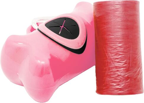 HQ Litter Bag Dispenser with Hanging Clip Includes 40 Bags in/Convenient Cleanup Solution through Best Litter Bag Dispenser (Pink) in Saudi Arabia