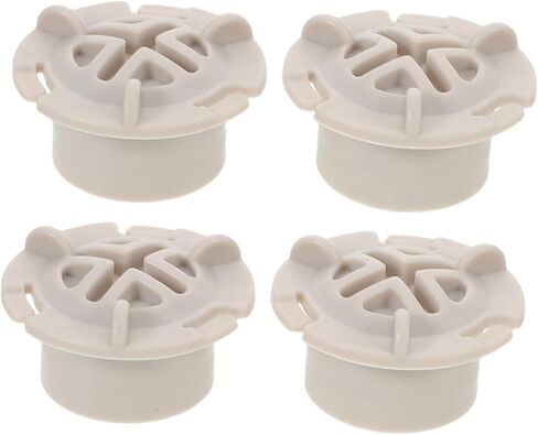 Vaguelly 4pcs Plastic Screw Caps for Indoor Slide Inner Diameter Gray Covers Safety-Enhancing Play Equipment Accessories Protective Nut Covers Easy Installation in Saudi Arabia