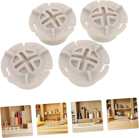 Vaguelly 4pcs Plastic Screw Caps for Indoor Slide Inner Diameter Gray Covers Safety-Enhancing Play Equipment Accessories Protective Nut Covers Easy Installation in Saudi Arabia