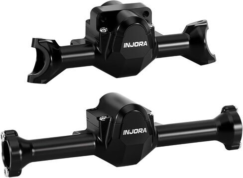 INJORA Aluminum Front & Rear Axle Housing Set for 1/30 Axial SCX30 Upgrade in Kuwait