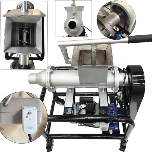 INTSUPERMAI Ceramic Clay Mixer Pug Mill Mixing Machine for Clay Mud Refiner Ceramic Extruder Tool Φ2.36in Outlet 330 lbs/h Capacity for Handmade Art Manufacture 220V/110V (with Transformer) in Saudi Arabia