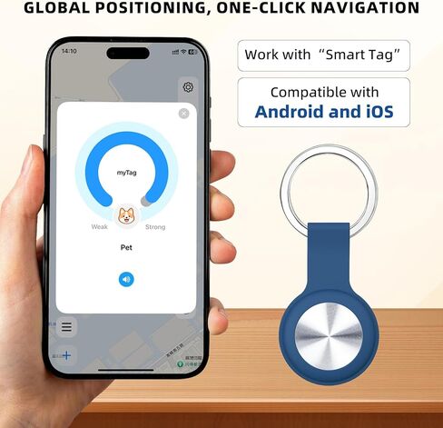 جهاز تعقب للحيوانات الأليفة والمركبات، جهاز تعقب ذكي للكلاب والقطط يتناسب مع نظامي iOS وAndroid، تتبع في الوقت الحقيقي ولا يوجد بطاقة SIM، بدون اشتراك، محدد موقع محمول وعمر بطارية طويل in Saudi Arabia
