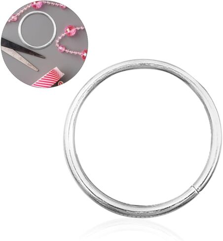 Artibetter 20pcs Metal Craft Hoops Iron Wire Rings for DIY Dreamcatcher Floral Wreath Wall Art in Saudi Arabia