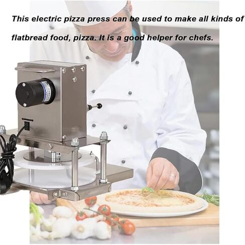 Commercial Electric Dough Press Machine for Pizza and Pastry, Handheld Cake Maker, Effortless Dough Rolling and Pressing Solution in Saudi Arabia