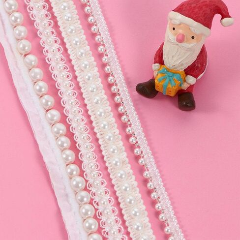 Lace Trim Vintage Beaded Garment Materials Bridal Applique Headdress Craft DIY Sewing Accessories(#H) in Saudi Arabia