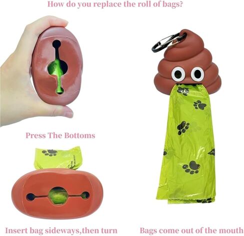 Garbage Bag Storage Box, Pet Waste Bag Dispenser – Portable Biodegradable Poop Bag Holder for Dogs and Cats in Saudi Arabia
