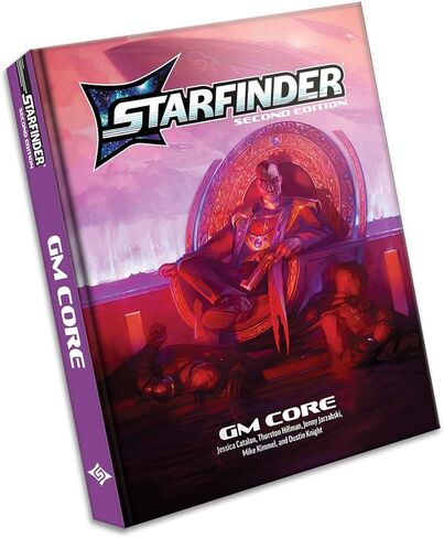 الغلاف الصلب الأساسي من Starfinder GM - الدليل الرئيسي للعبة الكاملة للإصدار الثاني من لعبة RPG على الطاولة مع قتال المركبة الفضائية in Kuwait
