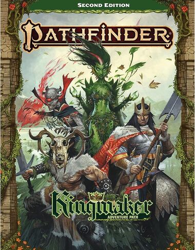 Pathfinder Kingmaker Adventure Path Hardcover - Complete Campaign Levels 1-20 for Second Edition Tabletop RPG in Saudi Arabia