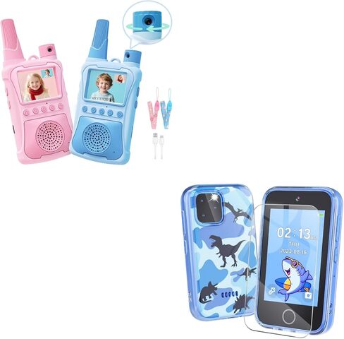 أجهزة اتصال فيديو لاسلكية للأطفال + هاتف ذكي للأطفال مقاس 3.5 بوصة in Kuwait