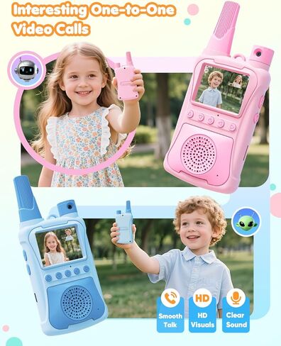 أجهزة اتصال فيديو لاسلكية للأطفال + هاتف ذكي للأطفال مقاس 3.5 بوصة in Kuwait