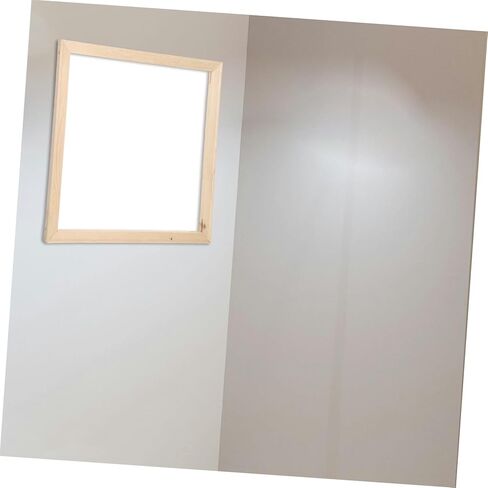 Wood Stretching Bars: 40x40cm Wooden Canvas Frame with Nails for Oil Painting & Posters - DIY Stretcher Bars for Wall Decor in Saudi Arabia