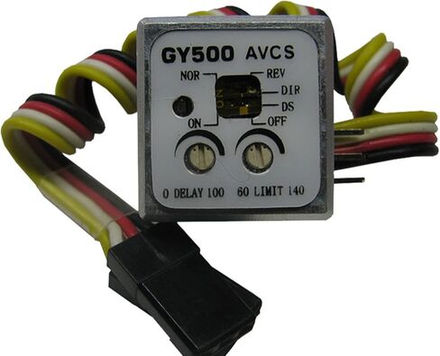 Mini Gyro Module for RC Cars Drif Helicopter, Automatic Stability Control Gyro GY500 Tail-lockers Single Axis Heading Lock in Saudi Arabia