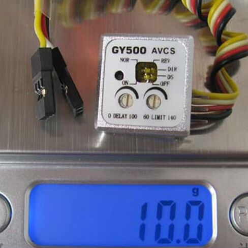 Mini Gyro Module for RC Cars Drif Helicopter, Automatic Stability Control Gyro GY500 Tail-lockers Single Axis Heading Lock in Saudi Arabia