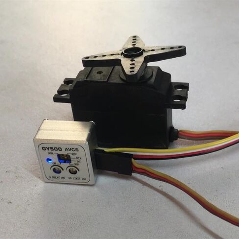 Mini Gyro Module for RC Cars Drif Helicopter, Automatic Stability Control Gyro GY500 Tail-lockers Single Axis Heading Lock in Saudi Arabia