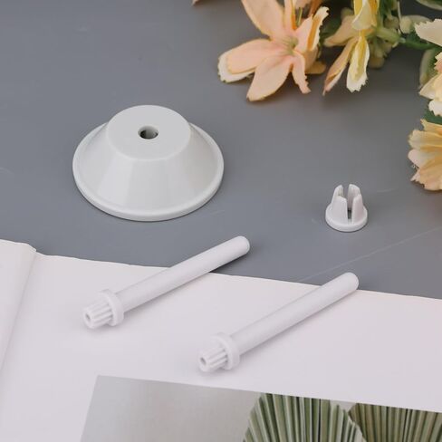 مجموعة 4 قطع من أغطية دبوس البكرة لآلات الخياطة المغنية، وأغطية بديلة بلاستيكية وملحقات أجزاء دبوس البكرة المساعدة المتوافقة مع المغني 2263 3116 3323 4423 4452 8280 (أبيض) in Kuwait