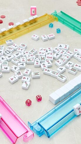 Women's Lucite Mah-Jongg Game Set in Saudi Arabia