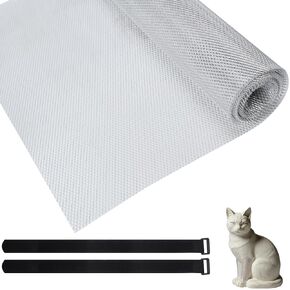 شبكة سلكية من الألومنيوم للفنون والحرف - 5.7 بوصة × 13.1 قدم - شبكة نحت مرنة للفنون والحرف اليدوية، شبكة معدنية رفيعة سهلة القطع مع مقص إضافي وأشرطة تخزين، منحوتات يدوية وحرف إبداعية in Kuwait