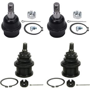 Detroit Axle-مفاصل كرة 4pc 4pc لـ 08-19 Toyota Sequoia ، 07-19 Tundra ، 4 Lower & Upper Ball Noints 2007 2008 2009 2010 2012 2013 2015 2015 2017 2018 2018 Replace in Saudi Arabia