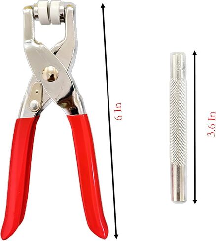 Snap Button Kit Sets, 100 Pair Colorful 5 Claw Buckle with 6 Inch Plier and Alloy Stick for Clothing Leather Crafting Sewing (1) in Kuwait